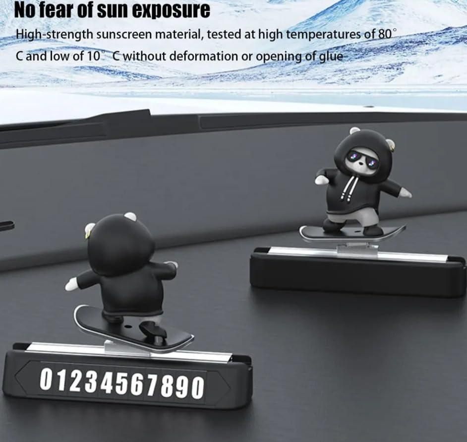 Bear Car Dashboard Showpiece