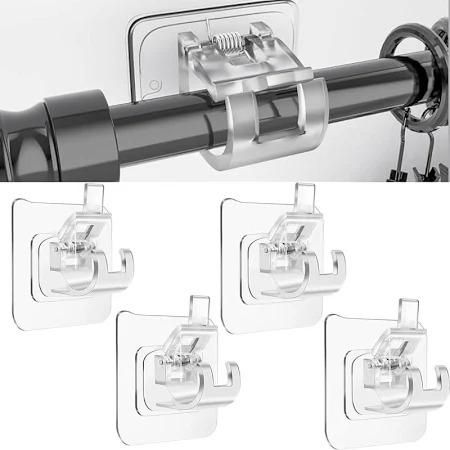 Rods Clips Hook Self Adhesive (Pack of 6)