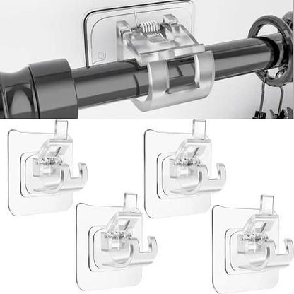 Rods Clips Hook Self Adhesive (Pack of 6)