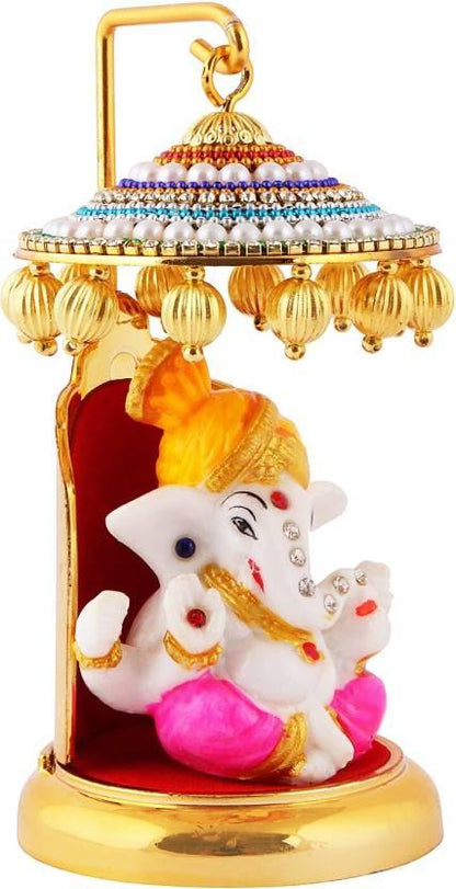 Ganesh Ji Idol Statue for Car Dashboard Showpiece